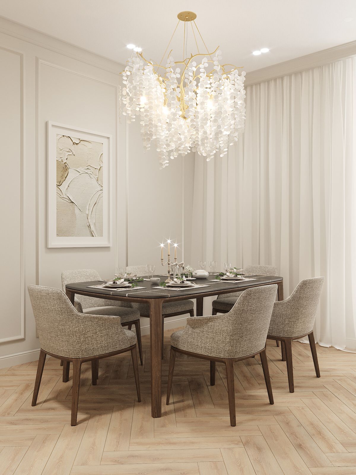 Квартира в современной классике