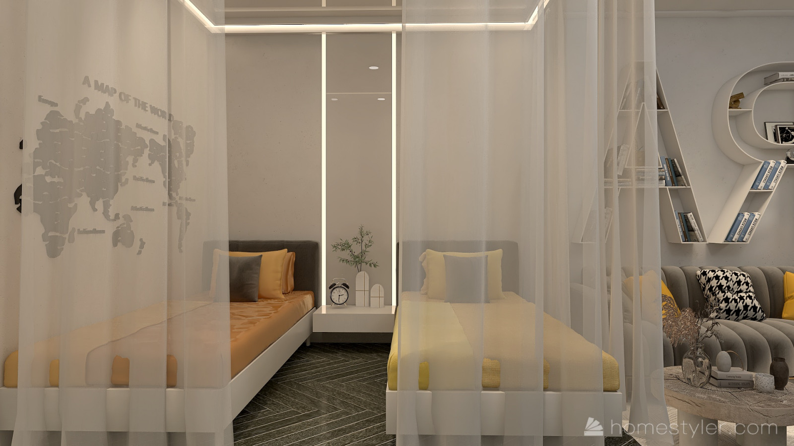 Однокомнатная квартира для Яны и Анны