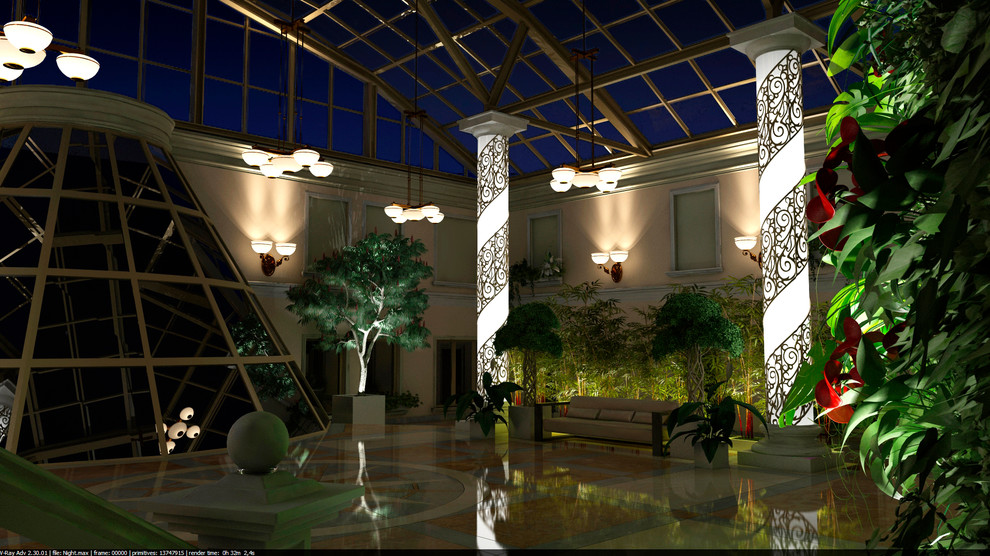 Зимний сад резиденции главы Республики Ингушетия