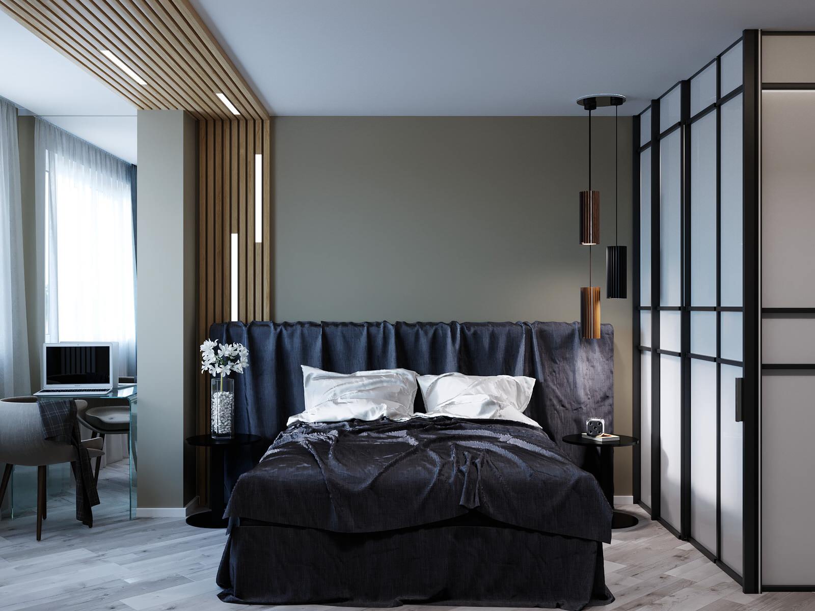 Квартира для молодого человека S = 100 кв. м.