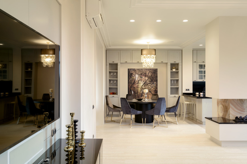 Частный интерьер в жилом комплексе Кедровый / Новосибирск 2017