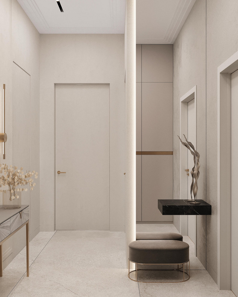 Легкая современная классика в дизайне квартиры для ЖК "Модум" - 97 м2