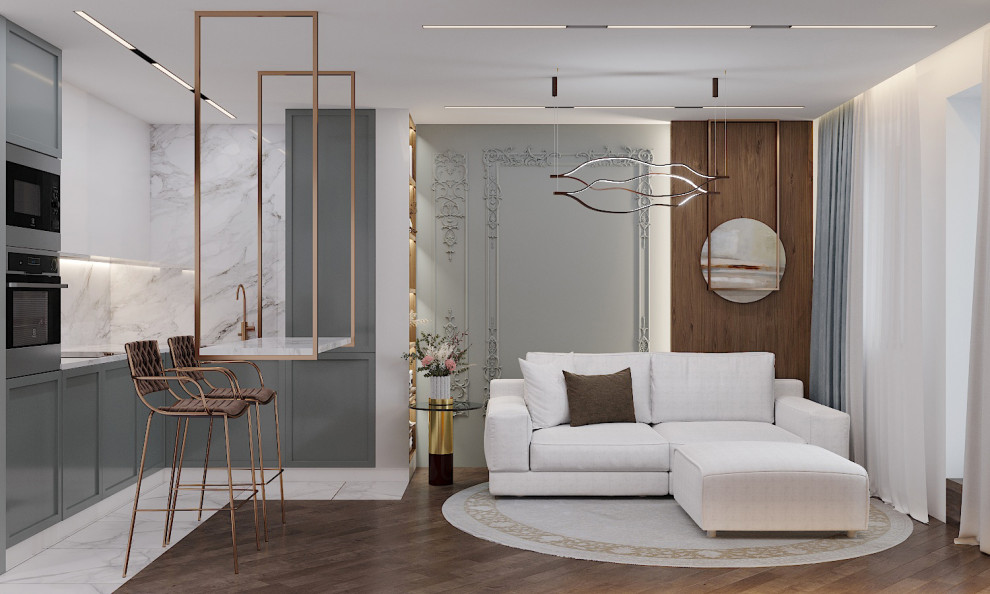 Обложка проекта: Квартира в Санкт-Петербурге. Проект за две недели