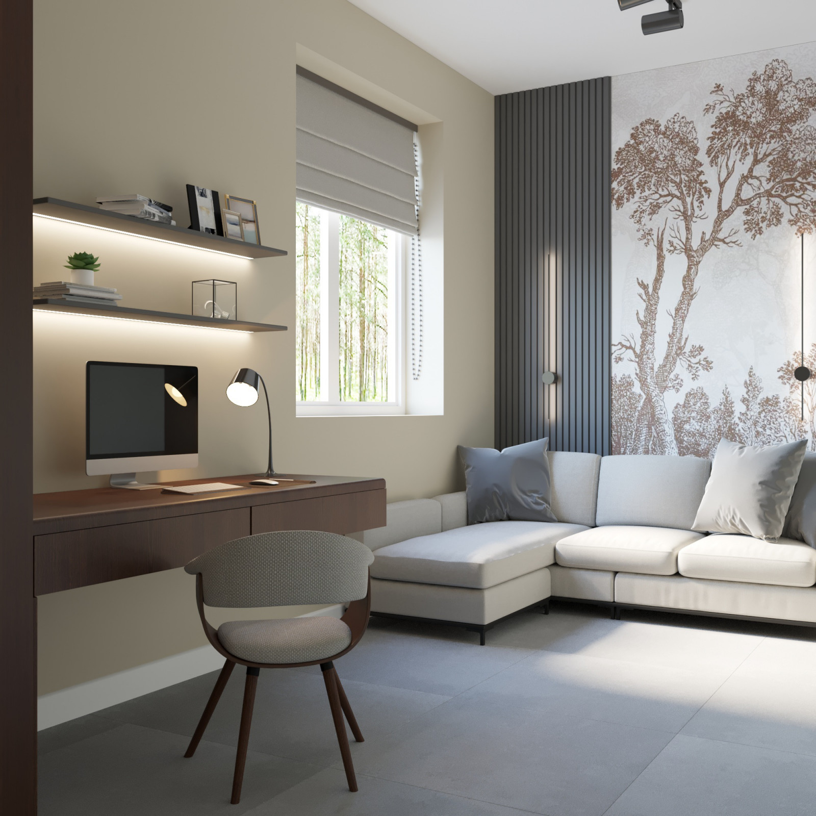 визуализации апартаментов в работе