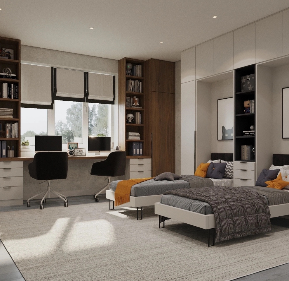 Уютный дом в современном стиле