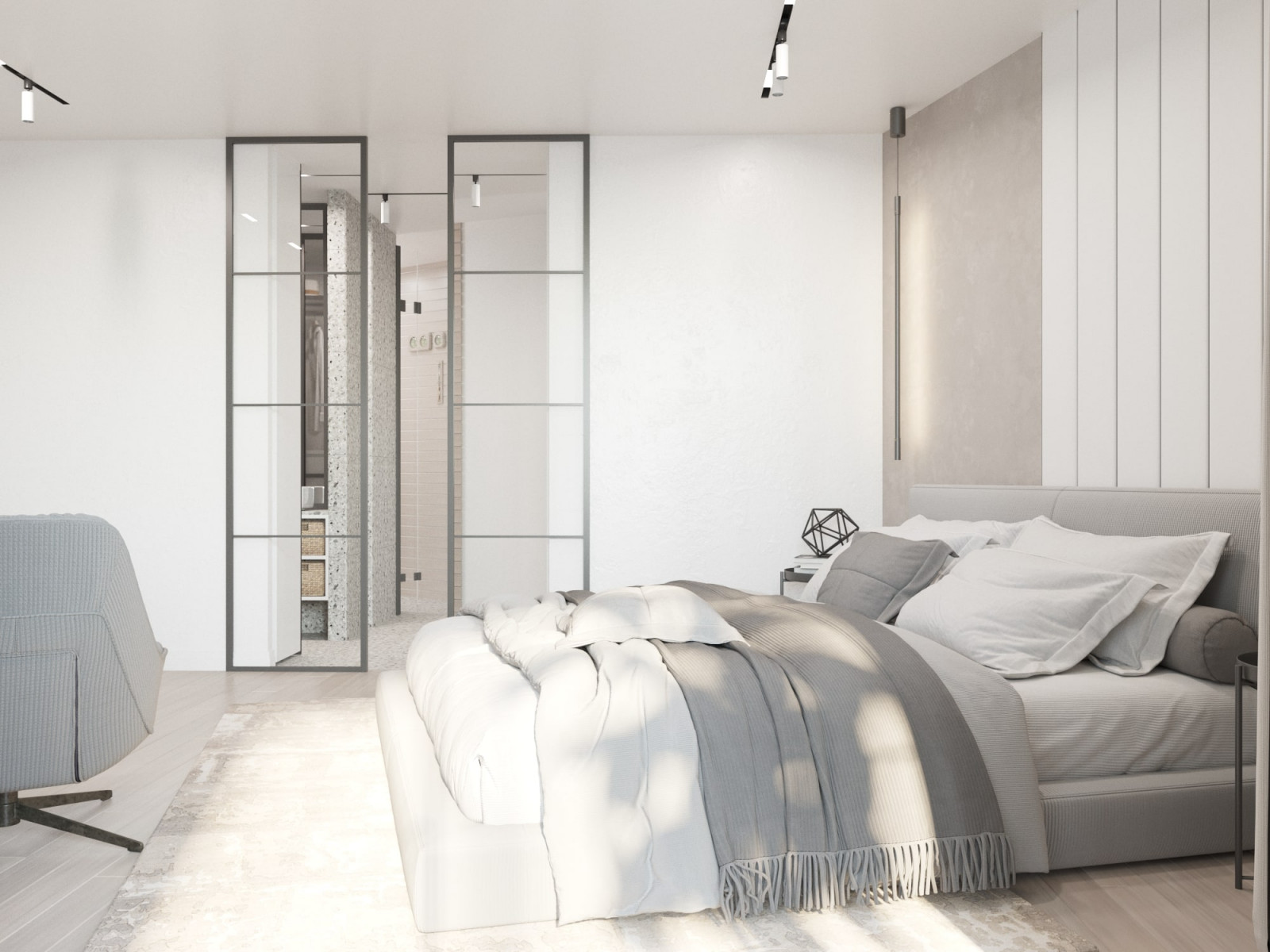 Белый, бежевый, серый...