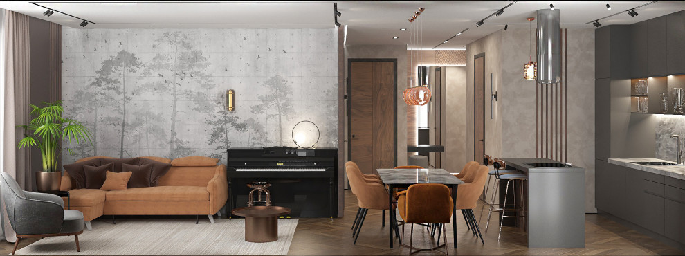 Дизайн-проект квартиры 90,7 м2