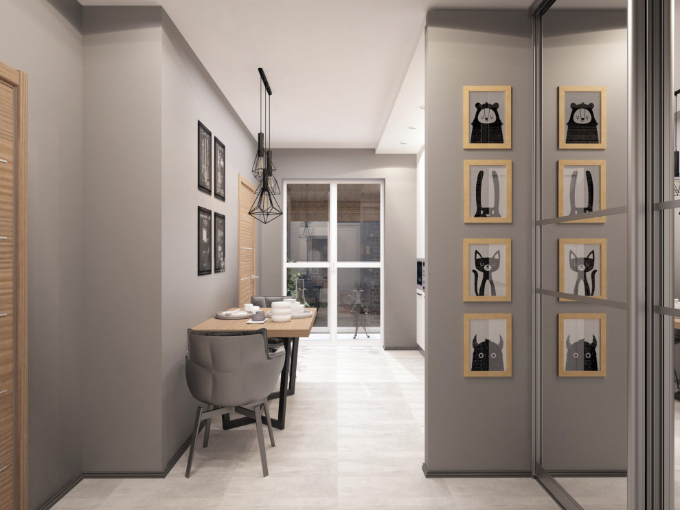 лофт в однокомнатной квартире