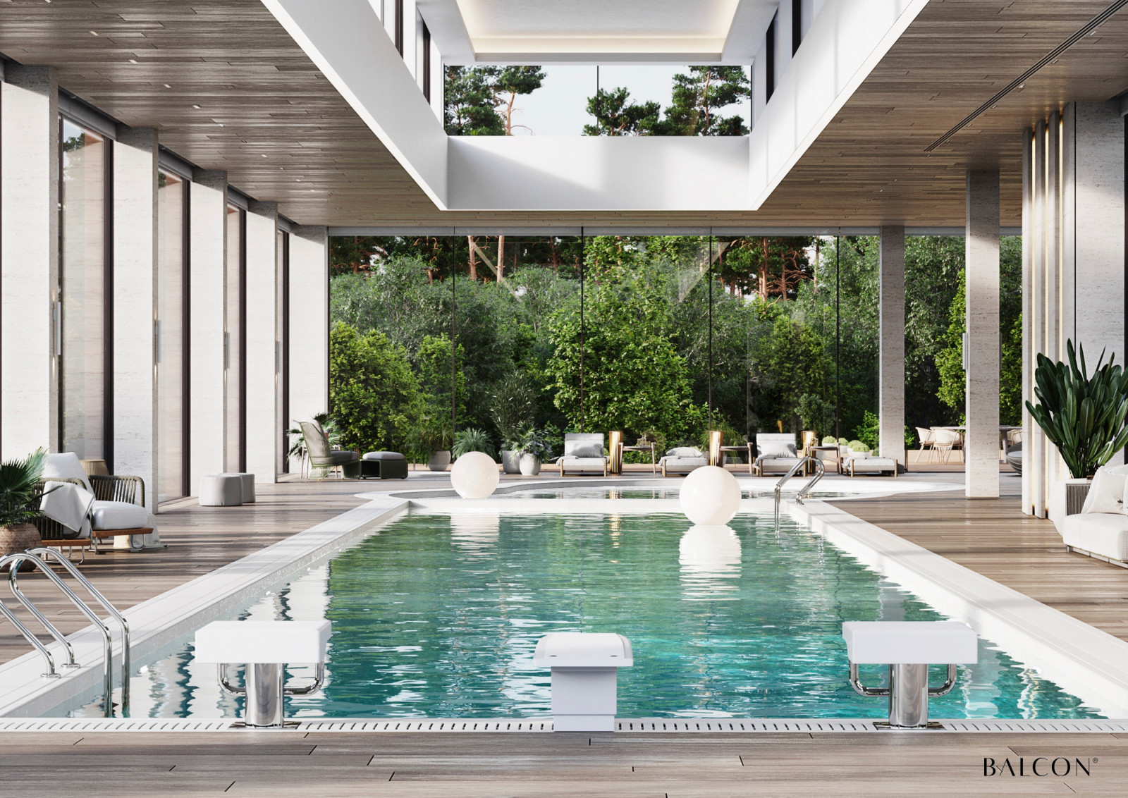 Обложка проекта: Спа-компекс с бассейном