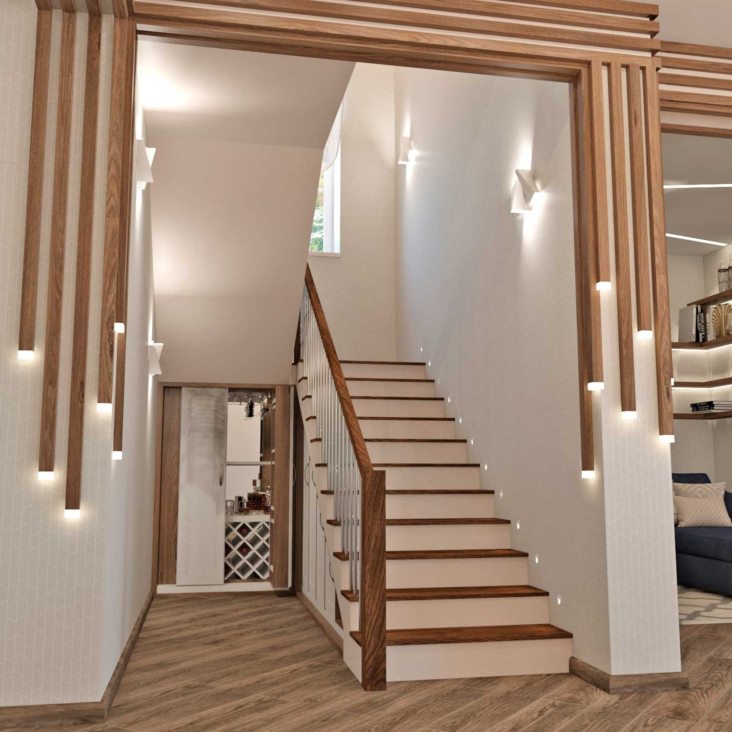 Дом в современном стиле (сканди+современный)