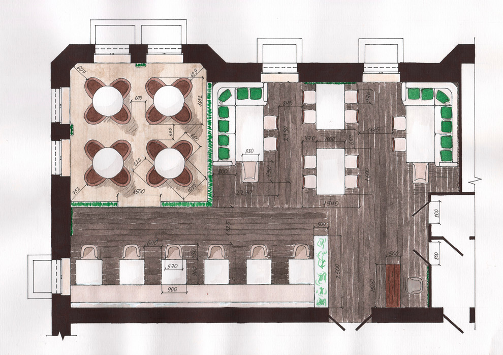 Обложка проекта: Итальянский ресторан в эко стиле