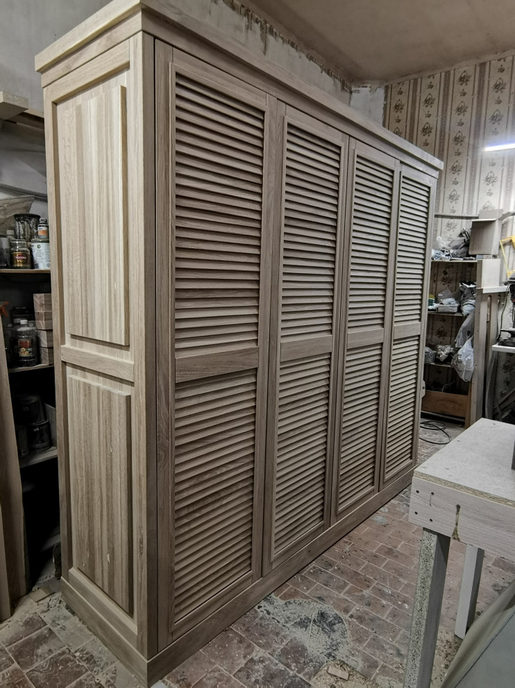 Гардероб из дуба тонированный маслом