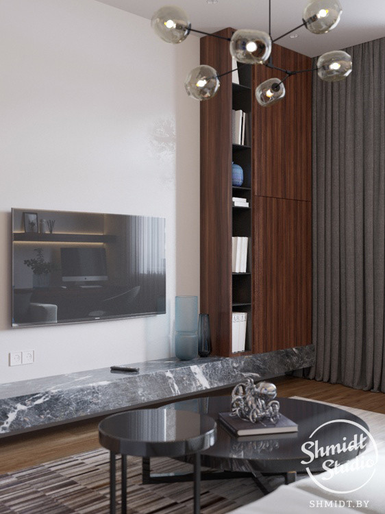 Проект интерьера "Stalinka", Минск, 70м.кв