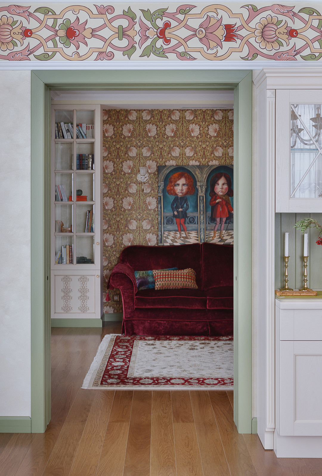 Обложка проекта: Квартира в русском стиле