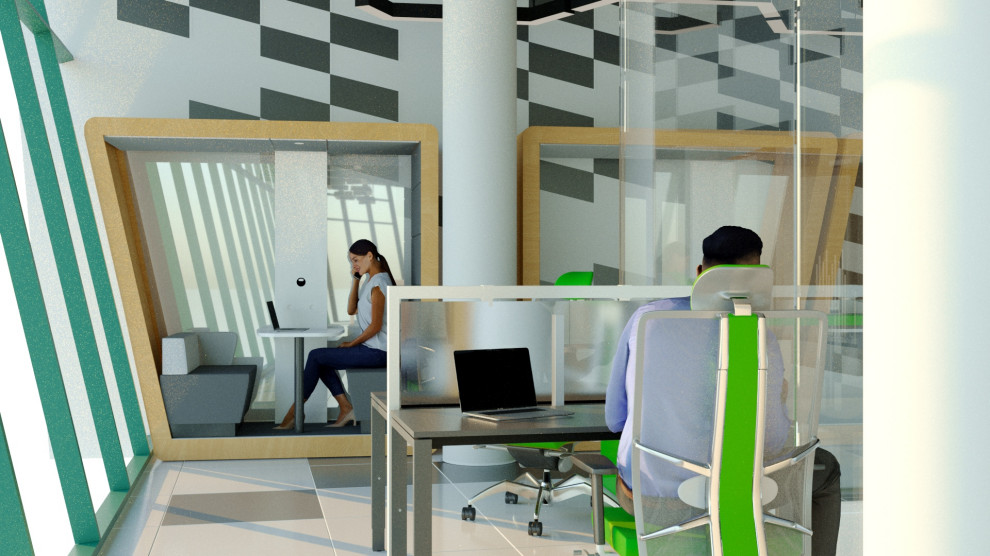 Обложка проекта: Коворкинг CEO ROOMS Крылья