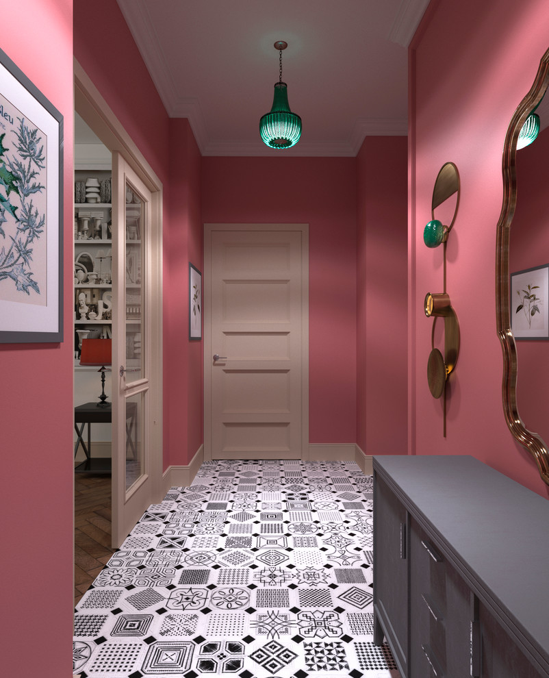 Квартира в сталинском доме на Смоленском бульваре.