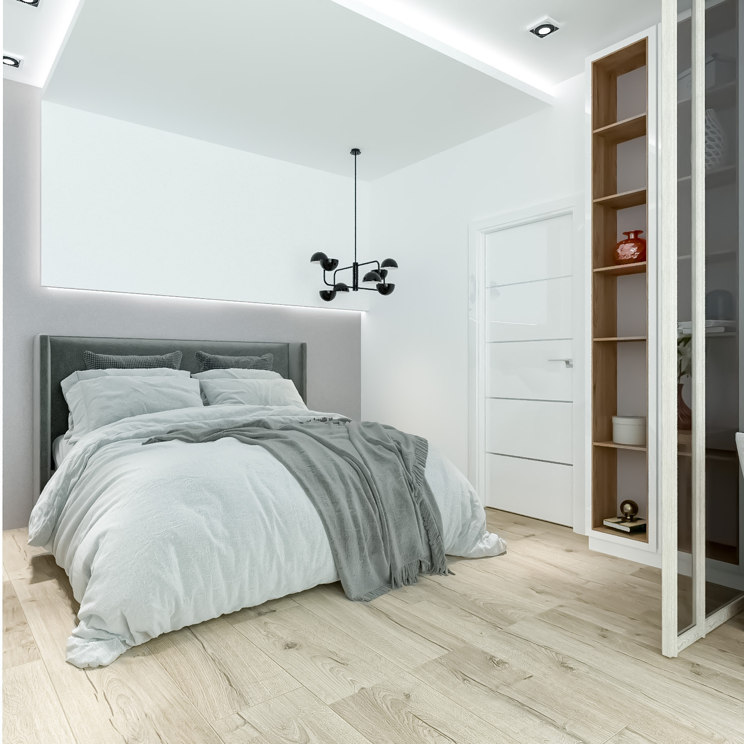 Обложка проекта: 2020. 13. 10. Проект дизайна интерьера квартиры (спальня)