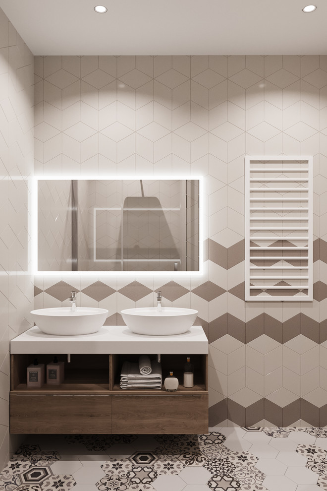 Квартира в 155 кв.м. в современном стиле в ЖК Флагман.