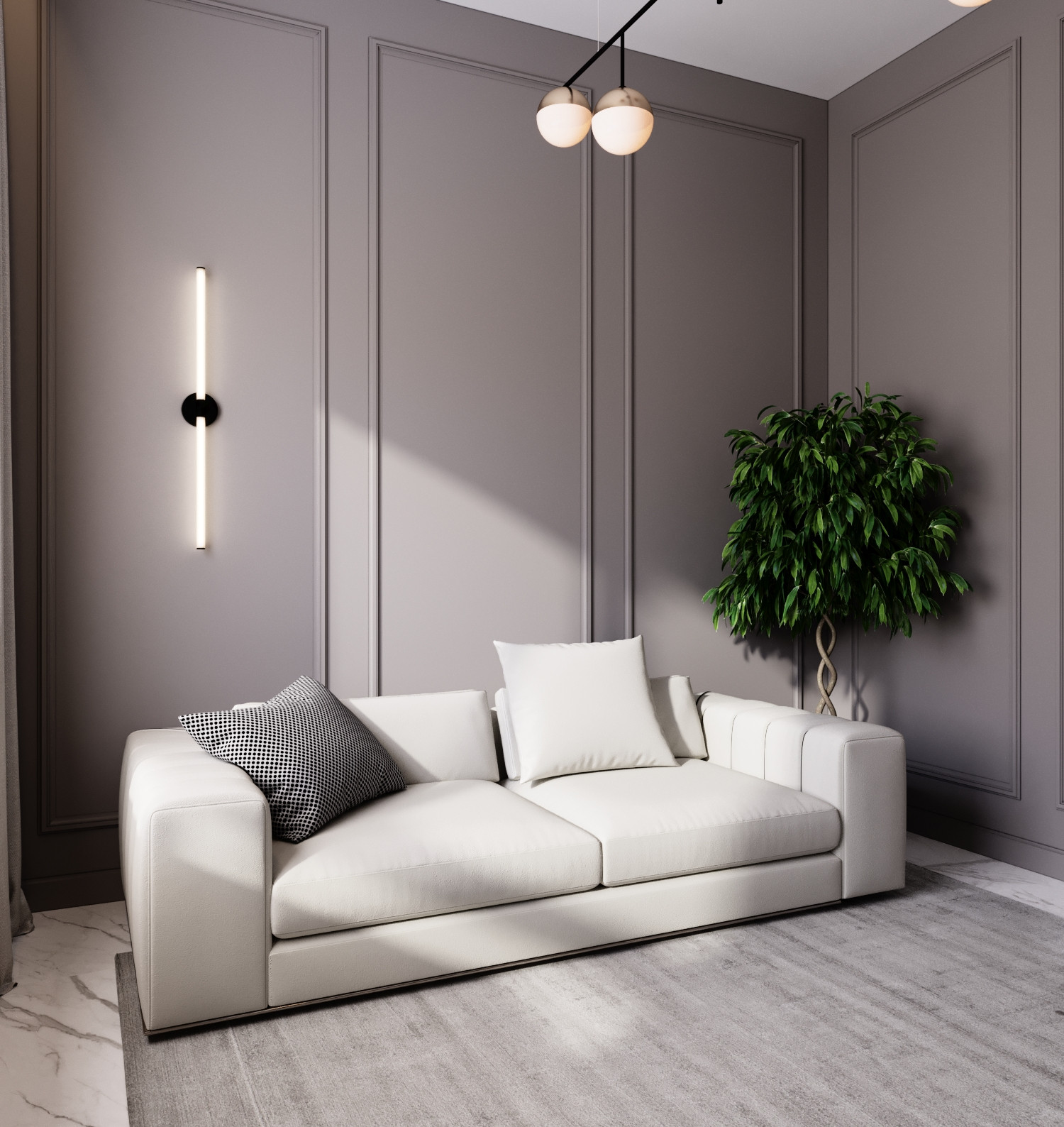 Обложка проекта: Дом современная классика