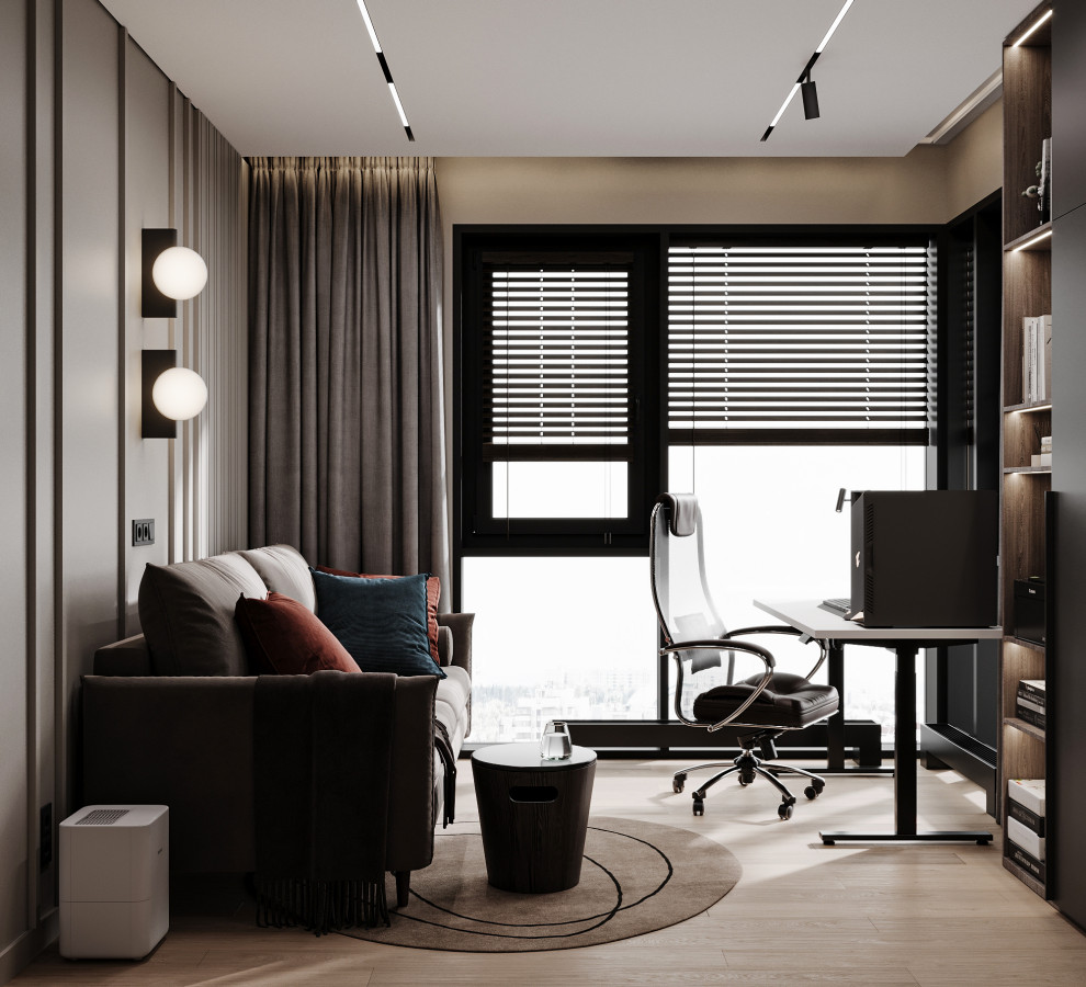 Интерьер квартиры в ЖК "Метрополия"