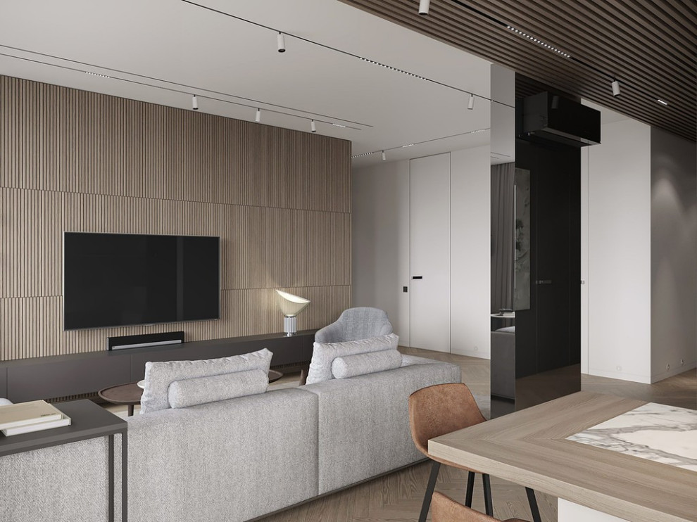 Квартира в современном стиле, ЖК «Duderhof Club», 146 кв.м.