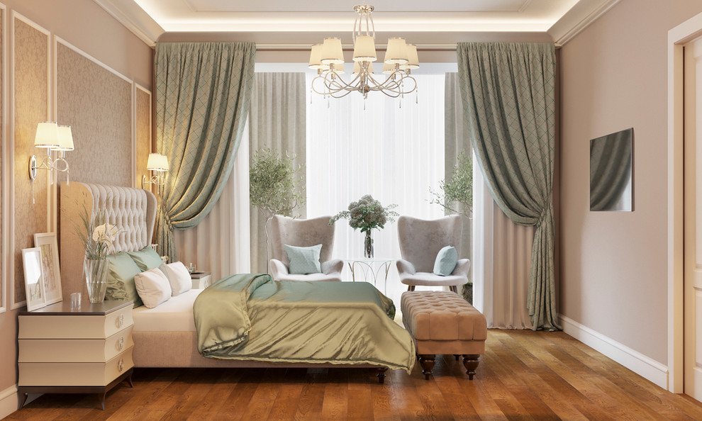 Современная классика в большом доме