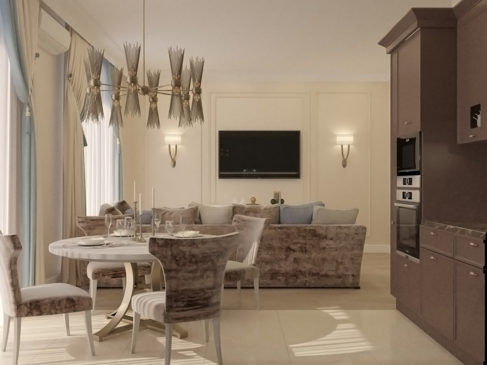 Обложка проекта: Квартира для молодой семьи в Москве