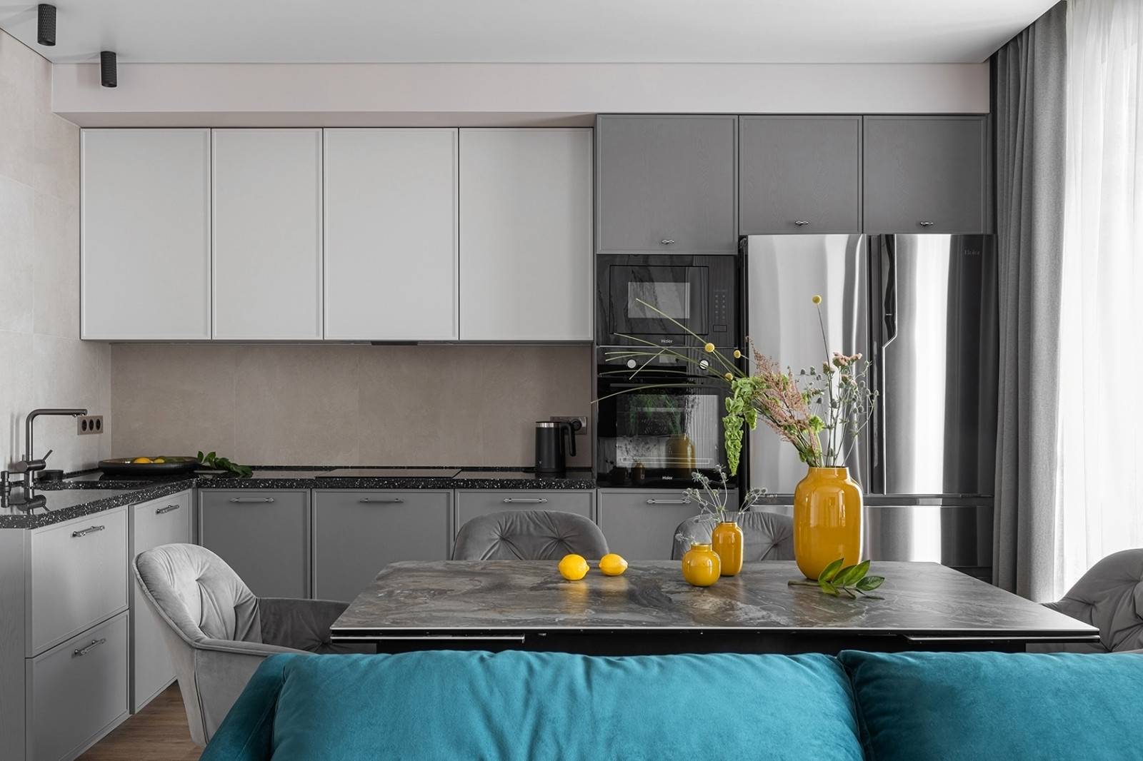 Реализованный проект квартиры в ЖК SCANDIS