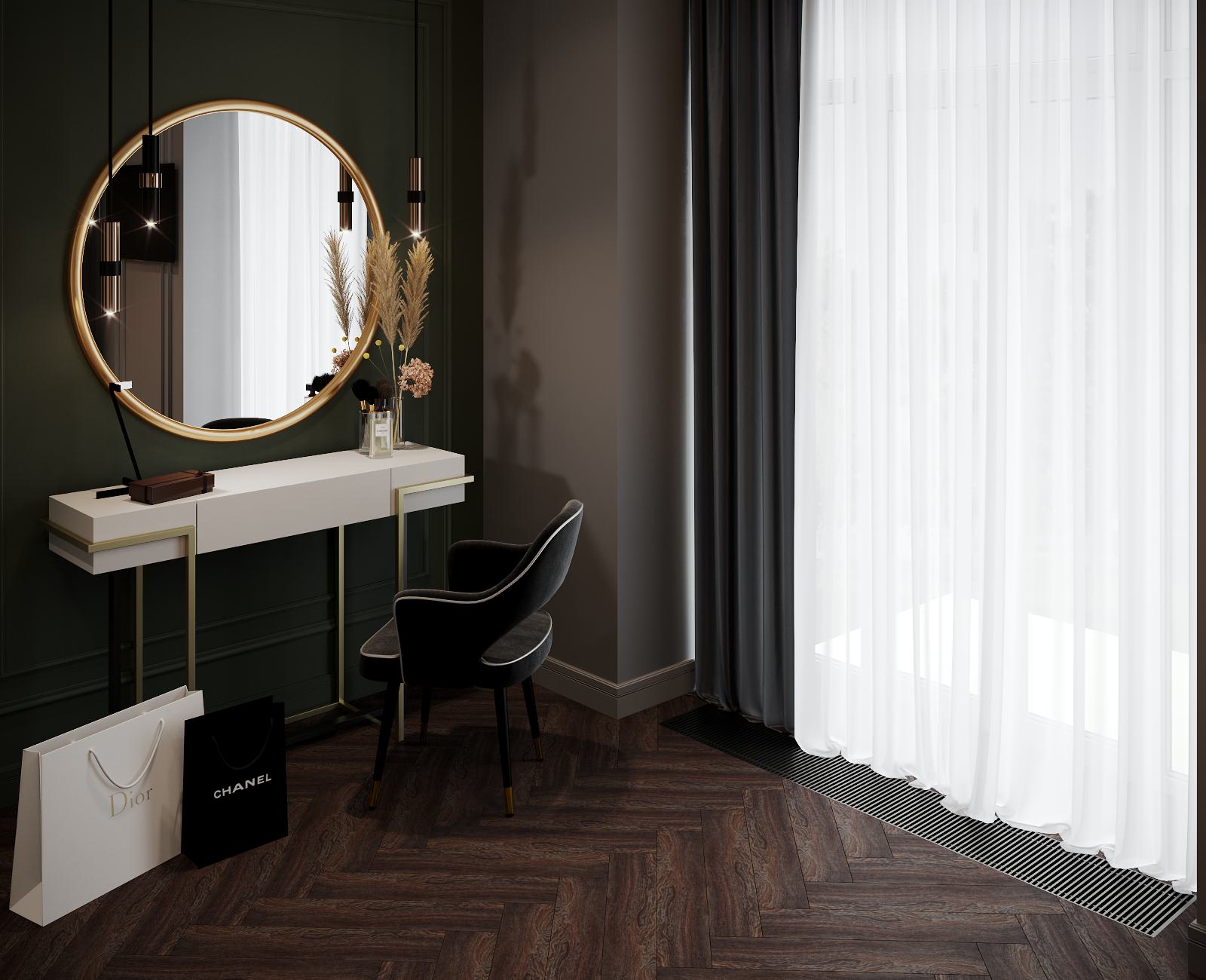 Мастер-спальня в частном доме, г. Москва