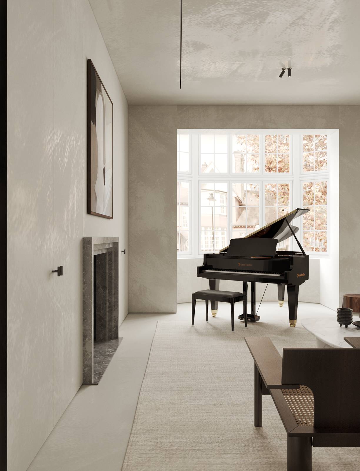 Perfect example of a traditional London  house built in the end of the 19th.