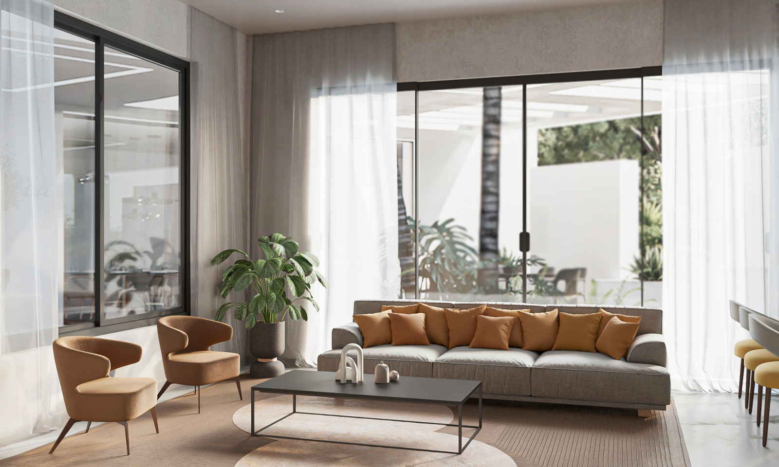 Обложка проекта: Дизайн опенспейса в Израиле 1 вариант