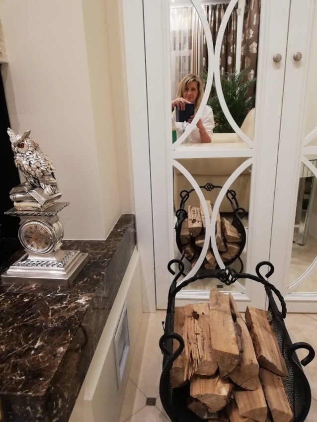 Дом в стиле американская классика, неоклассика. Фото в процессе