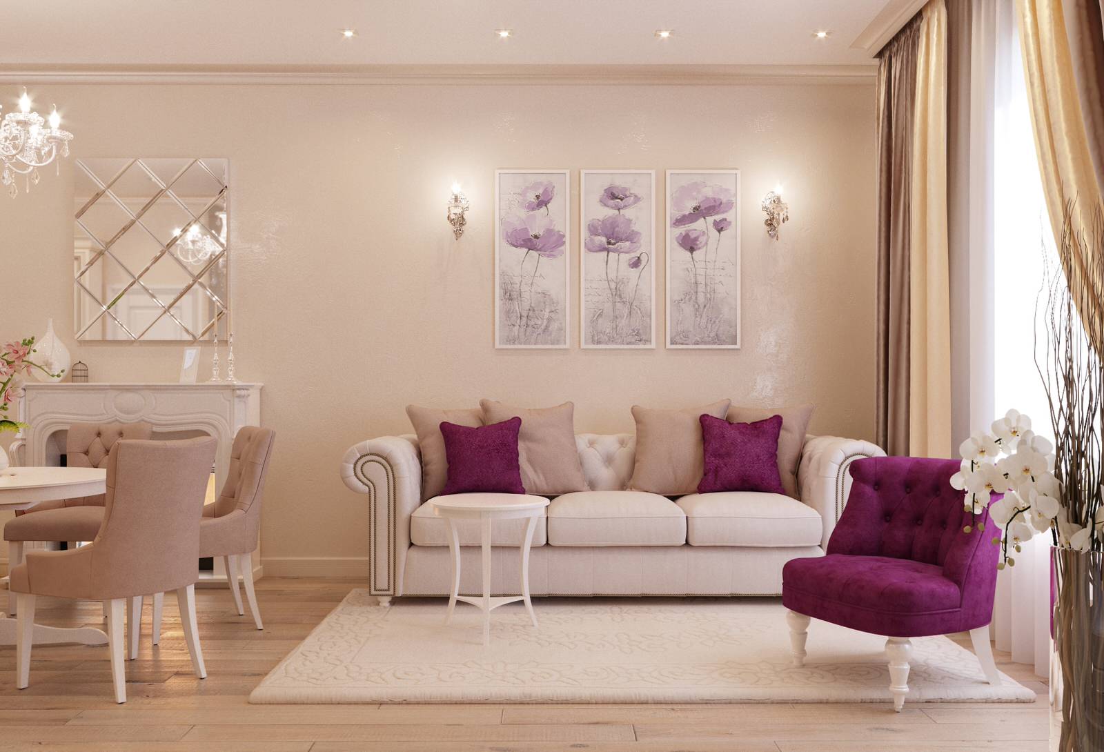 Обложка проекта: Дизайн проект дома в современном классическом стиле