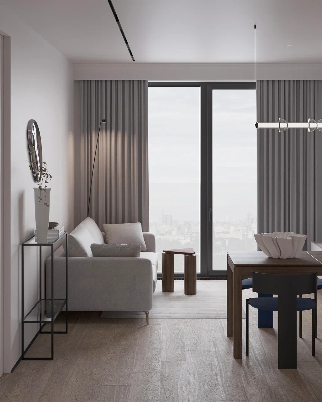 Кухня-гостиная в ЖК Soul, Москва