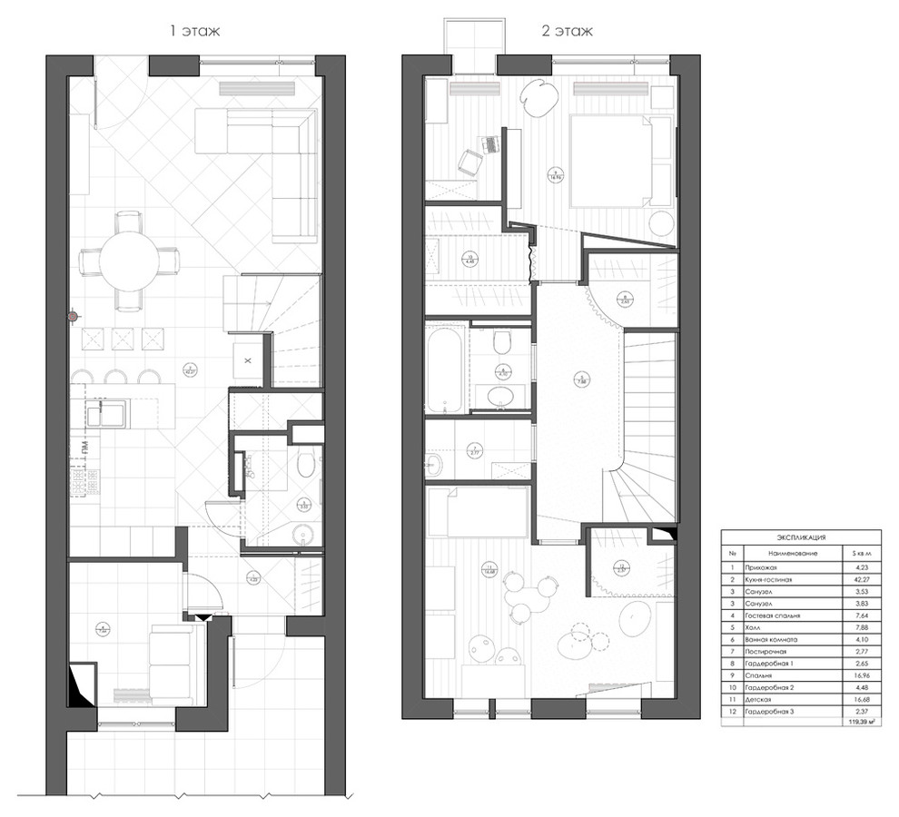 Houzz тур: Яркий таунхаус, который ломает стереотипы