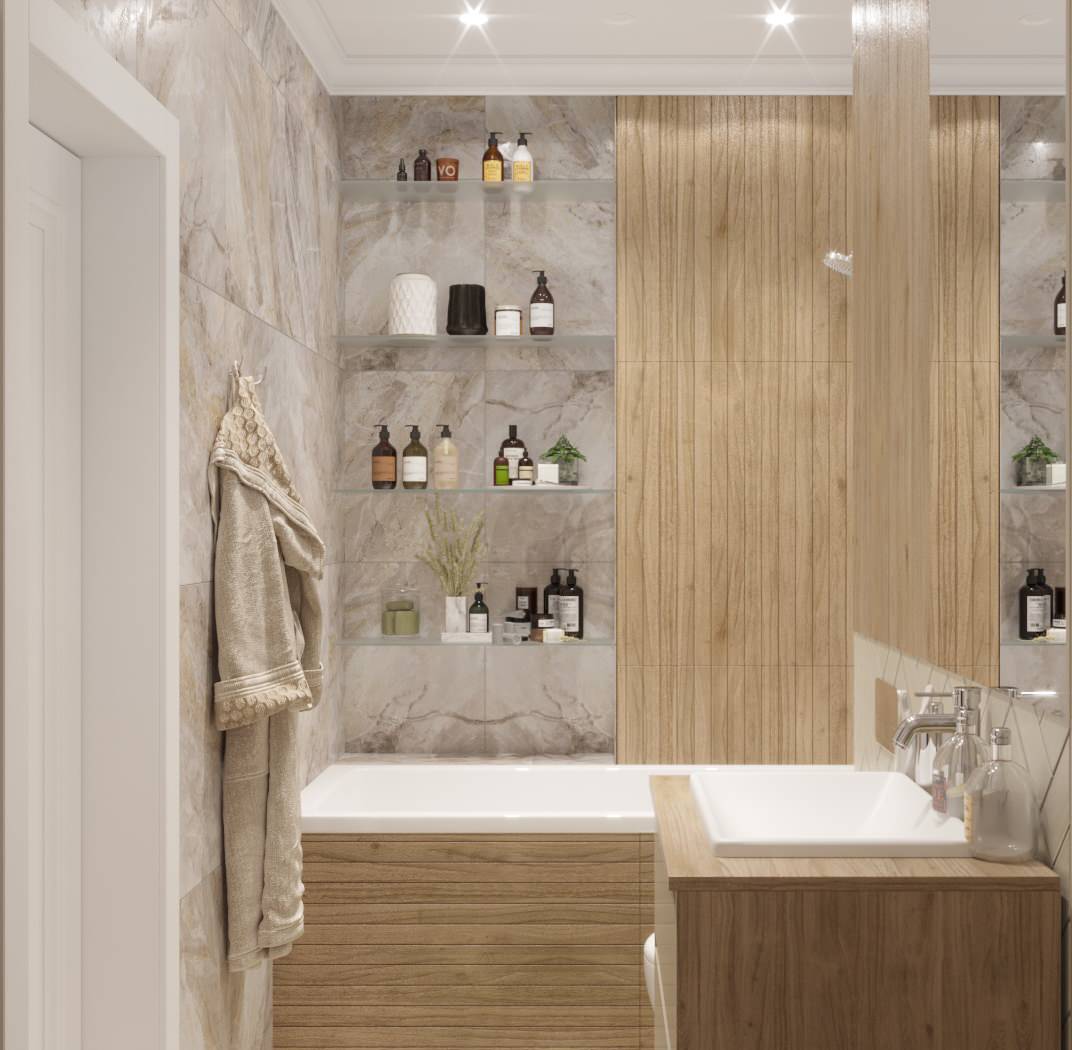 Обложка проекта: Проект квартиры 74 кв в ЖК "Манхеттен" г.Челябинск