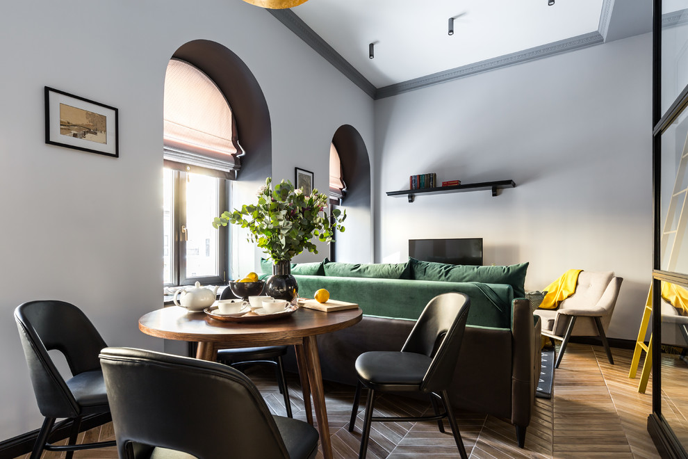 Houzz тур: 33 кв.м — студия из комнаты в коммуналке