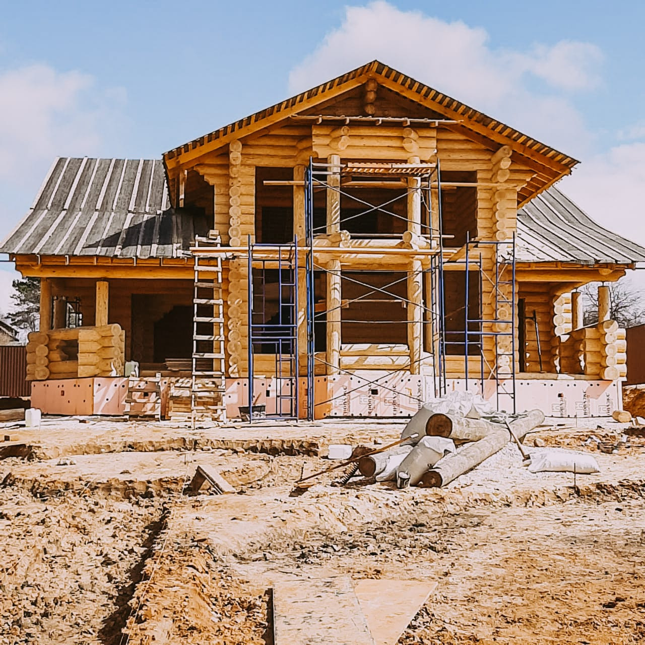 Обложка проекта: Строительство домов под ключ