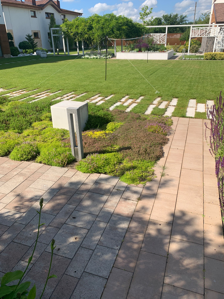 Современный сад для семьи