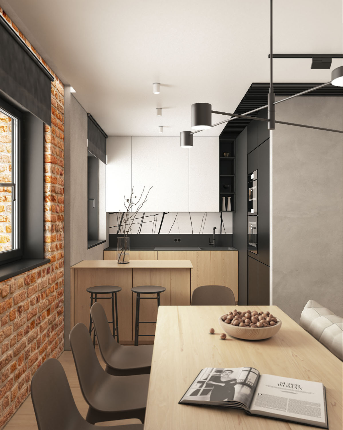 Обложка проекта: Квартира в центре Красноярска. 53 м2