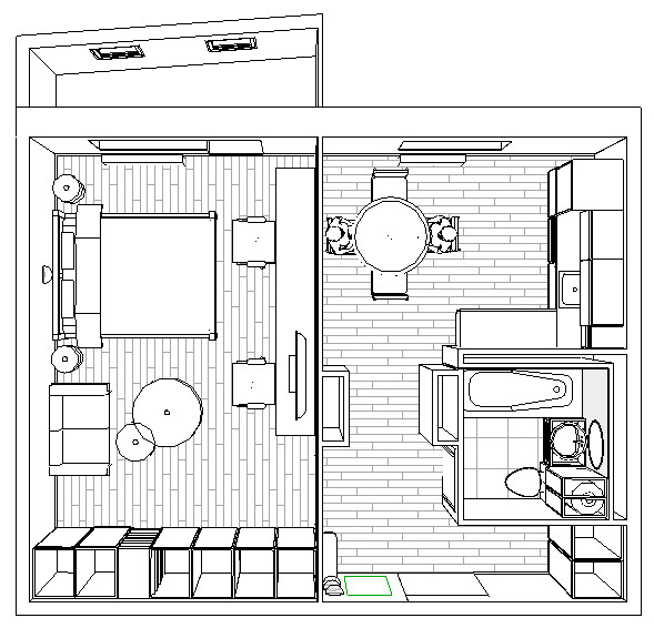 Квартира для временного проживания