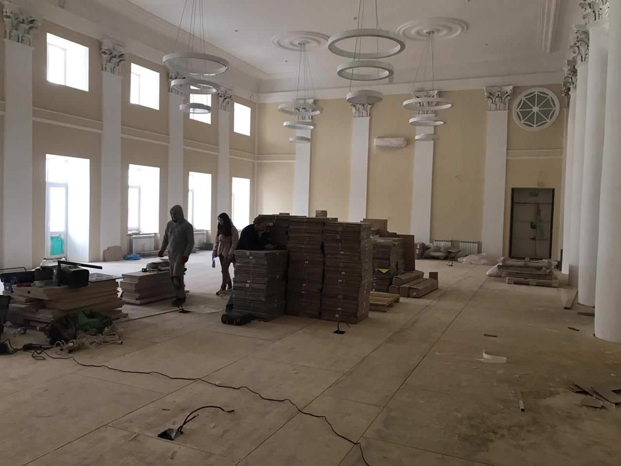 Актовый зал НГПУ