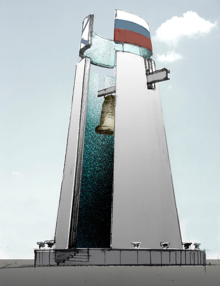 Обложка проекта: Памятник погибщим морякам в Кронштадте