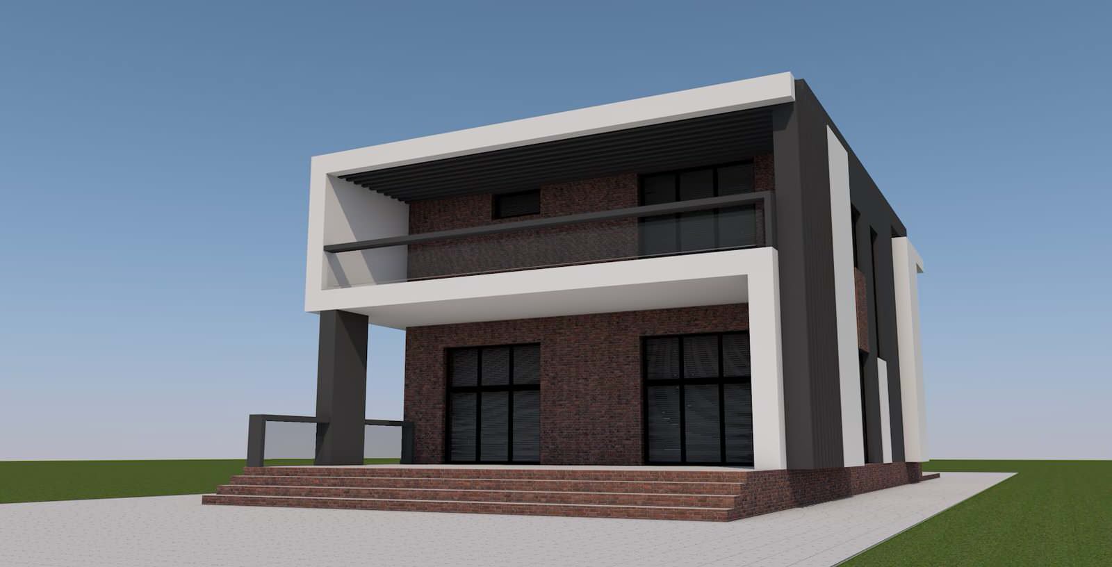 Архитектура дома в стиле Хай-тек