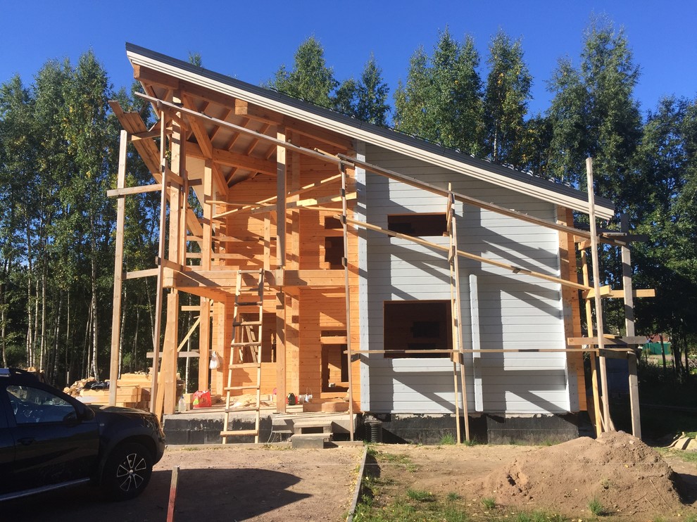 Проект дома из бруса № 1392 — 147 м2