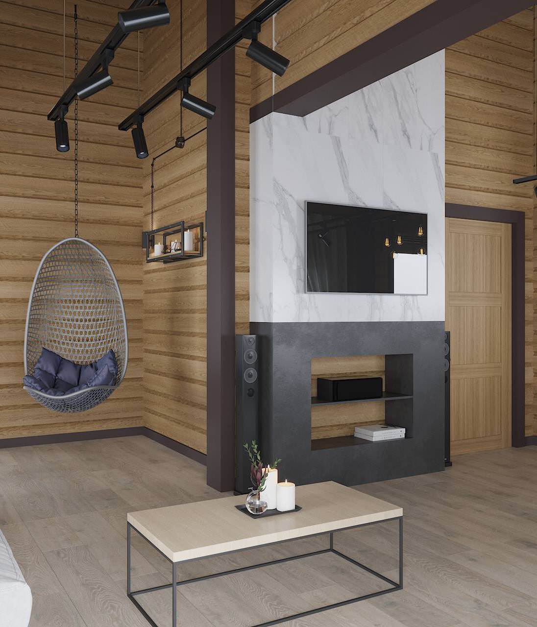 Дизайн проект дома бани