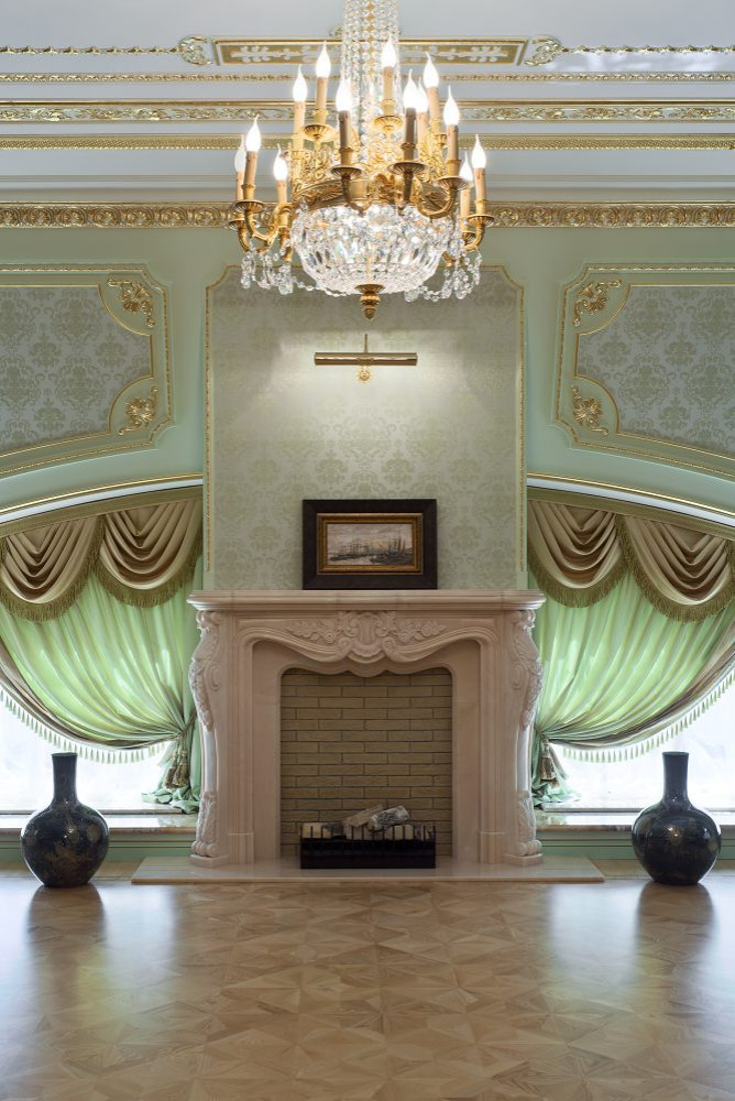 Спальня в мансарде загородного дома