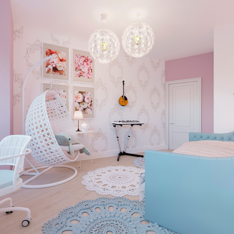 Дизайн трехкомнатной квартиры.