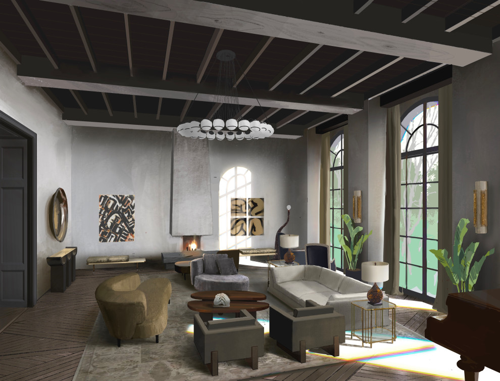 Обложка проекта: проект гостиной