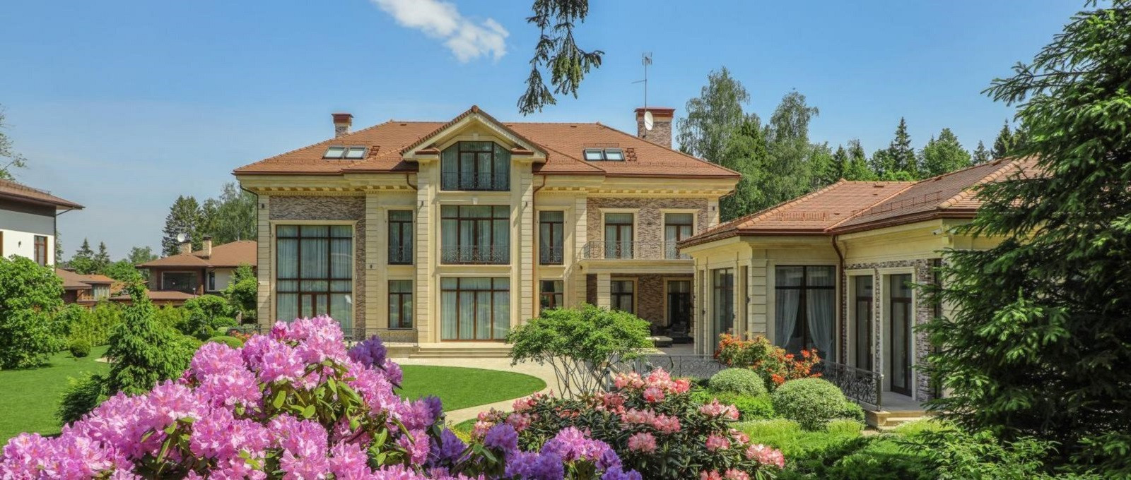 Современный ландшафтный дизайн.